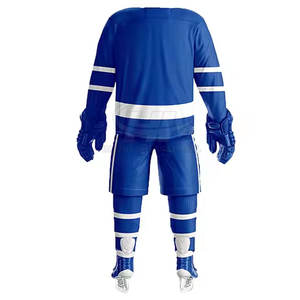 Custom Logo Breathable Polyester <b>Ice</b> Hockey Uniform Professional High Quality Sports Wear for Online Sale - Product Image 3
