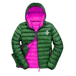 Chaqueta acolchada con cremallera estampada transpirable de poliéster 100% nueva chaqueta de invierno con logotipo personalizado más vendida de ATLANTIC - Product Image 6