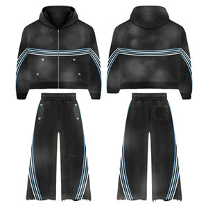 Chándal acampanado OEM para hombre, ropa informal cómoda y transpirable, chándales acampanados de alta calidad a buen precio para hombre - Product Image 1