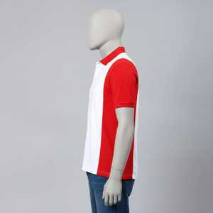 Chemises pour hommes en gros, tricotées, imprimées, personnalisées, brodées, avec poche, anti-plis, à manches courtes, en Spandex/Polyester - Product Image 3
