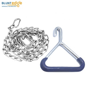 Gran oferta, mango de cadena OB de acero inoxidable, mango de cadena de parto, agarre de plástico, feto obstétrico de ternero con mango Ob veterinario - Product Image 5