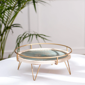 แท่นวางเค้กโลหะ3ชั้นสำหรับตกแต่งงานแต่งงานพร้อมที่จับสำหรับขายส่งและโรงงาน - Product Image 2