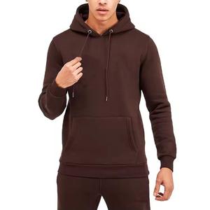 Survêtements en molleton de coton surdimensionnés pour hommes, imprimés sur mesure haut de gamme, 100% coton, grande taille, vert, vente en gros - Product Image 3