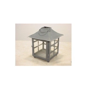 Linterna de cobre antigua con diseño de pájaro con portavelas decorativo de vidrio verde, linterna colgante para exteriores, interior, decoración del jardín del hogar - Product Image 6