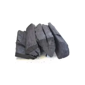 Griglia a carbone in legno duro a carbone di mangrovie carbone nero