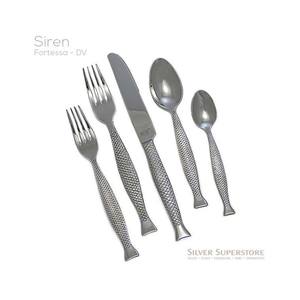 Juego de cubertería con mango de diseño giro para banquete y boda, restaurante, cocina, negro, metal, plata, acero inoxidable, tenedor, cuchara - Product Image 6