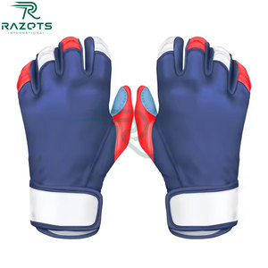 ถุงมือตีเบสบอลมืออาชีพน้ำหนักเบาใส่ได้ทั้งชายและหญิงหนัง PU นิ่มระบายอากาศได้ดีจับกันลื่นได้ใส่ได้ทั้งชายและหญิง - Product Image 6