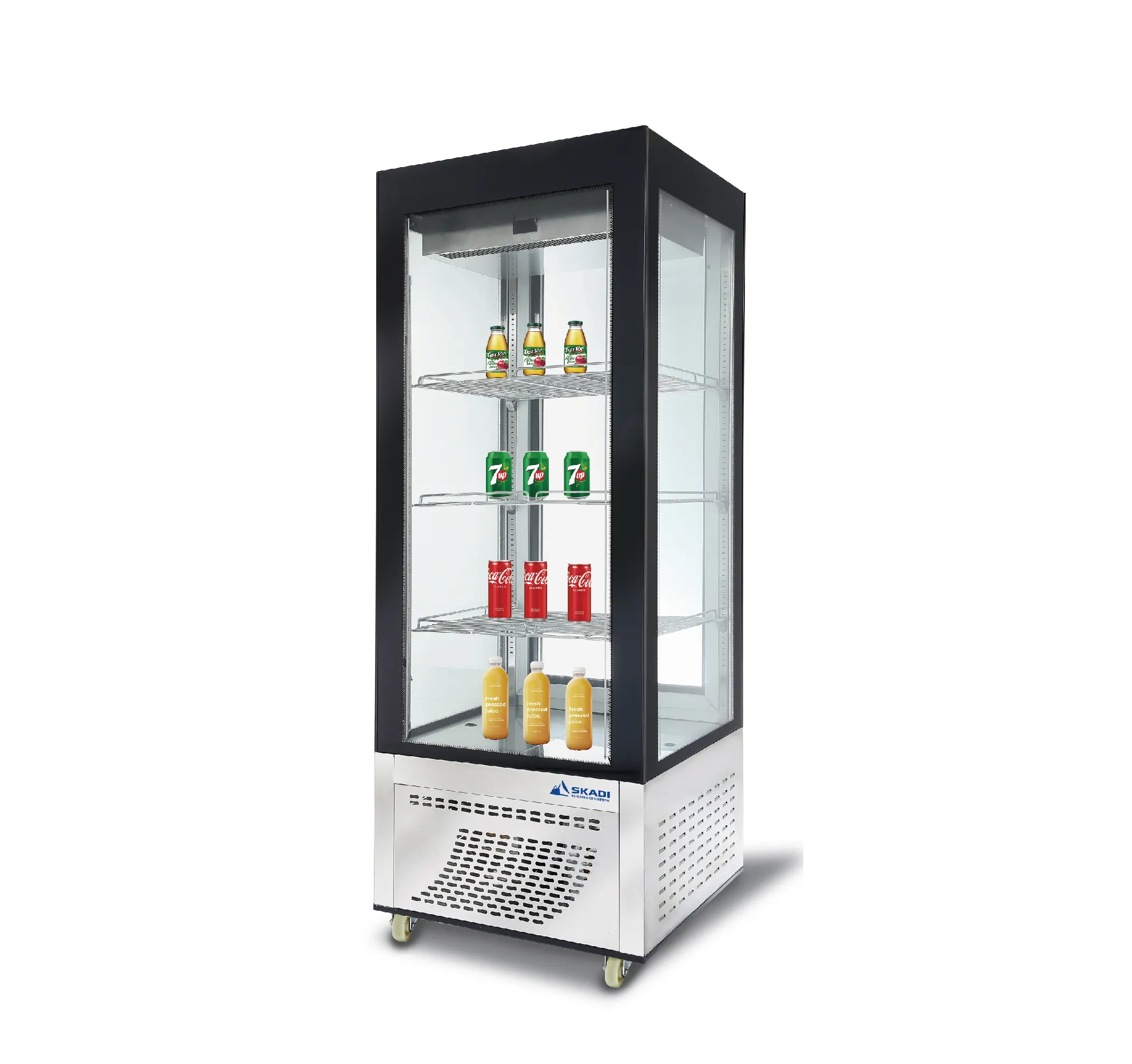 Upright Chiller Manufacture Vertical Refrigeration Equipment