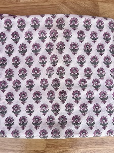 Las últimas telas de algodón peinado ecológicas, bloque de mano impreso para uso en textiles para el hogar, cortinas, fundas para camisas - Product Image 6