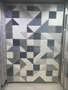 Alfombra de área abstracta de algodón de chenilla grande personalizable para sala de estar alfombras de Luna Dorada de nueva moda hechas a máquina curvadas a mano - Product Image 3