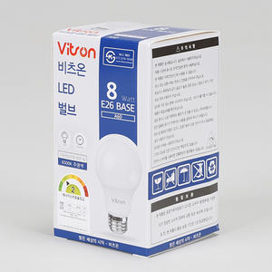 [Vitson] Bombilla LED 8W Luz diurna (A60 8W 65K-22) 304313 Solo vendemos KS Certificado Confiable Mejor precio y buenos productos - Product Image 4