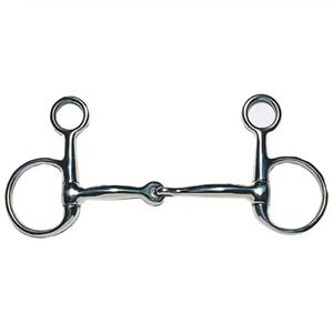 Bocado de Acero Inoxidable de Alta Resistencia para Caballos, Anillo Hueco Articulado, Bocado de Anillo Abierto para Suministros Ecuestres - Product Image 4