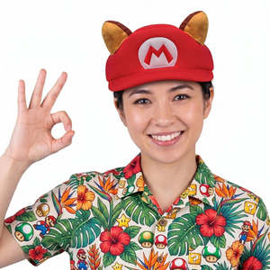 หน้ากากสำหรับสวมใส่ในชุดคอสเพลย์ตัวละครซูเปอร์มาริโอ รุ่น Super Mario Raton Laveur Chapeau - Product Image 2