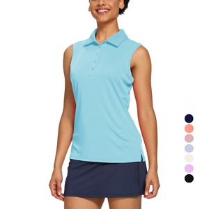Camiseta deportiva sin mangas para golf para hombre, protección UV que absorbe la humedad, transpirable, para deportes al aire libre - Product Image 5