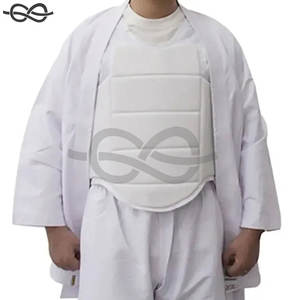 แผ่นป้องกันหน้าอกแผ่นรองซี่โครงสำหรับผู้ชายผู้หญิงเด็กระบายอากาศได้ดีสวมใส่สบายอุปกรณ์กีฬา - Product Image 5