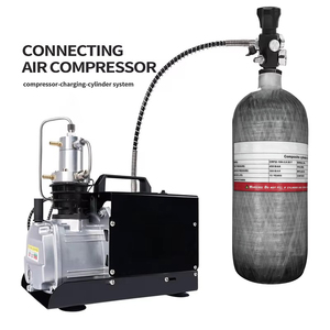 Bouteille d'air en fibre de carbone 2L pour la plongée sous-marine 300Bar 4500psi PCP SCBA Cylindre composite - Product Image 5