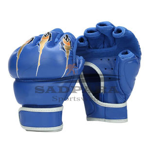 ถุงมือชกมวยถุงมือกีฬาหนัง PU ทนทานใส่สบายผลิตตามสั่งโลโก้ได้ตามต้องการ - Product Image 3