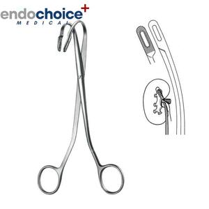 Fórceps de piedra de riñón Randall de uso profesional 7,5 pulgadas 19,1 cm mandíbulas dentadas completamente curvadas/ligeramente curvadas para eliminar cálculos renales - Product Image 2