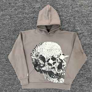 Sudadera con Capucha Personalizada de 500 g/m², 100% Algodón, Estilo Urbano, Logotipo Bordado DTF, Corte Holgado para Hombre, Marca Privada, Ropa de Invierno - Product Image 3