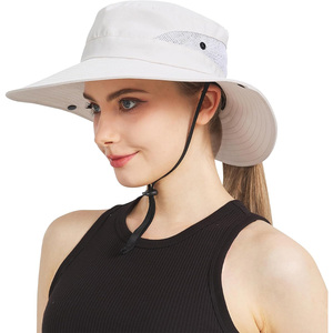 Chapeaux seau à la mode avec logo personnalisé, impression, broderie, protection solaire extérieure d'été, streetwear élégant, fournisseur OEM - Product Image 1