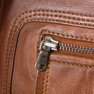 Veste d'hiver en cuir véritable à manches longues pour hommes de style High Street qualité supérieure imperméable et coupe-vent-bas prix - Product Image 6