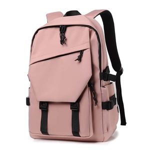 <b>Cute</b> Fruit Snail Minimalist Gray PU Softback Backpack 18 In 20-39L Zipper Closure Unisex Travel Daypack - Product Image 6