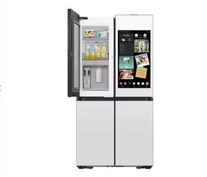 Mejores ofertas para el nuevo refrigerador de 4 puertas tipo francés de 28 pies cúbicos con pantalla táctil de acero inoxidable - Product Image 1