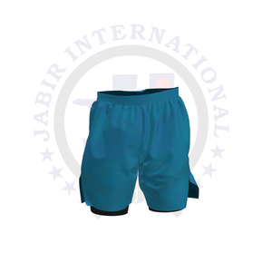 Short de plage en maille de polyester 100% imprimé sur mesure séchage rapide de haute qualité avec taille élastique tissage tricoté écologique - Product Image 1