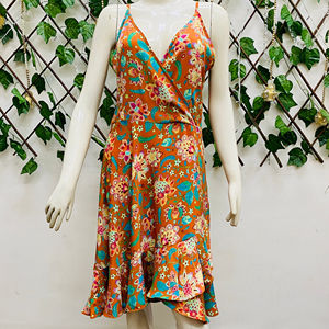 2023 printemps été femmes ethnique longue Maxi robe imprimé fleuri vêtements décontractés avec manches Midi longueur robes d'été - Product Image 2