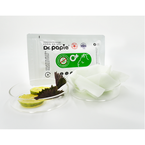 Dr. Papie 100% Cotton Cooling Patch with Herbal Extracts for Fever & Itchy Skin Relief Kids Baby Supplies Towel <b>Wipes</b> - Product Image 1