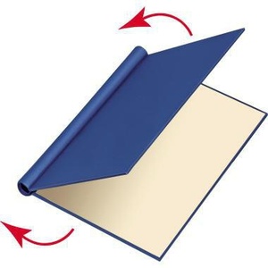 VELOCOLOR DIN <b>A4</b> 20mm Blue Carton Klemmbinder Veloflex File <b>Folder</b> Product - Product Image 4