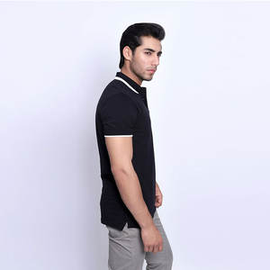 Ustom-Polo de punto de alta calidad para hombre, camisa de poliéster y LICRA con logotipo personalizado, uniforme de golf 100 algodón - Product Image 3