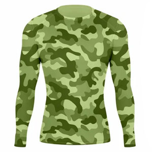 Ensemble de compression pour hommes, 2 pièces, respirant, léger, séchage rapide, anti-plis, couleurs et tailles personnalisables, taille avant - Product Image 3