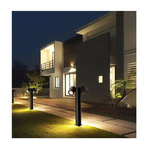 Lampe de <span class=keywords><strong>jardin</strong></span> d'extérieur IP65 à double tête de 10/45/60/80cm de haut pour paysage Gu10 <span class=keywords><strong>Spot</strong></span> Grass LED Bollard AC Power Supply for Lawn - Product Image 1
