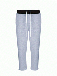 Pantalones deportivos holgados personalizados para hombre, pantalones deportivos plisados para hombre, pantalones deportivos de forro polar de alta calidad para hombre - Product Image 3