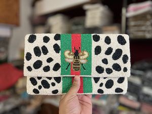 Authentic Vintage Indian Handmade Clutch Purse Large Capacity Women's Fashion <b>Sling</b> Hand Bag Handcrafted Eco-Friendly Chains - Product Image 3