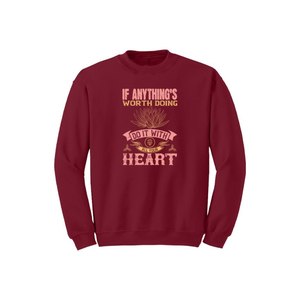 Sweat-shirt en mélange de coton avec des thèmes de bouddha imprimés Style décontracté 12 options de couleur 260-280 Placement de conception personnalisable GSM lourd - Product Image 4