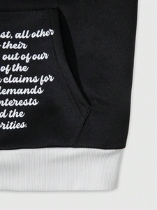 Vente en gros de pulls à capuche légers 220gsm pour hommes pantalons de survêtement surdimensionnés en polaire survêtements décontractés solides 100% coton - Product Image 5