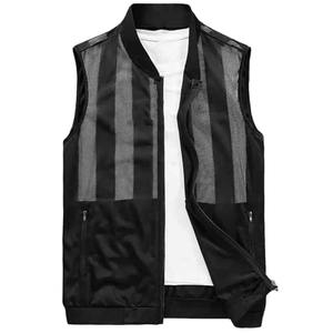 Summer Men Vest Quick-Dry Mesh Sleeveless Multi-Pocket Men Jacket Zipper Pockets Full Zip Closure Elastic Hem Vest For <b>Fishing</b> - Product Image 5