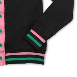 Cardigan en tricot unisexe personnalisé, conception OEM, pull d'automne et d'hiver, logo lettres grecques, universités, sororités, style décontracté - Fournisseur ODM - Product Image 6