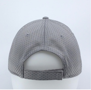 หมวก100% ตาข่ายโพลีเอสเตอร์ปรับได้หมวกทัคเกอร์สีทึบปรับได้สำหรับกีฬากลางแจ้งปั่นจักรยานใช้ได้ทั้งชายและหญิงทำด้วยมือ - Product Image 3