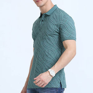 Polos de sublimación para hombre con impresión de logotipo personalizado Polo de golf deportivo de sublimación informal de alta calidad con tarifa al por mayor - Product Image 3