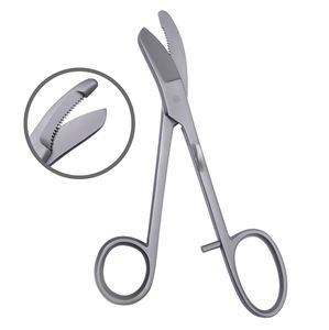 Ciseaux de pansement Lister chirurgical en gros Ciseaux de coupe de plâtre en acier inoxydable à lame tranchante - Product Image 1