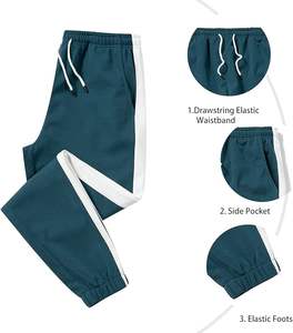 Ensemble survêtement tendance de haute qualité pour homme sur mesure 2024, survêtement décontracté contrasté, jogging sportif, ensemble coupe-vent pour l'hiver - Product Image 4