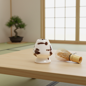 ที่วางไม้ตีชาเขียวมัทฉะเคลือบสีขาว ดีไซน์นอร์ดิก คุณภาพพรีเมียม 3460997 ผลิตจากพอร์ซเลนที่ทนทาน - Product Image 3