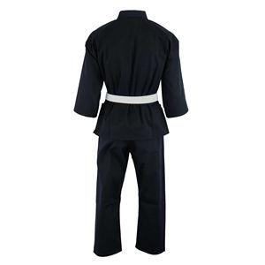 Traje de Karate de Algodón Blanco para Entrenamiento, Uniforme de Artes Marciales Elástico y Ligero Unisex - Product Image 4