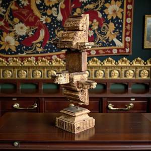 เชิงเทียนไม้ ดีไซน์หรูหรา สำหรับตกแต่งบ้านและงานแต่งงาน เหมาะสำหรับคริสต์มาส อีสเตอร์ และโอกาสพิเศษ - Product Image 2