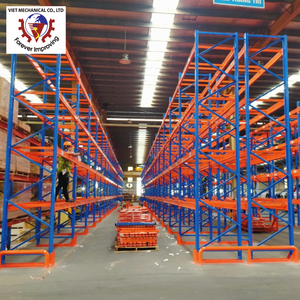 Industrial Stacking Heavy Duty <b>Long</b> Span Shelving Selective Rack Storage Metal Shelf Rack for Warehouse - Product Image 1