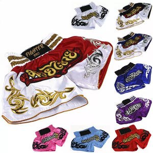 Kickboxing Thaïlande Nogi Workout Bjj Boxe Grappling Personnalisé Hommes Arts Martiaux Combat Shorts Muay Thai - Product Image 2