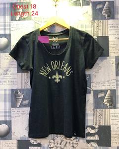 Venta al por mayor 2024 verano nueva manga corta impresa Patchwork malla moda Casual suelta y reducción de edad camiseta de mujer - Product Image 2